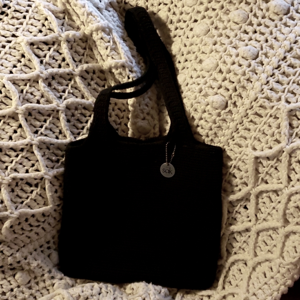 3 / $22! The Sak black knit purse